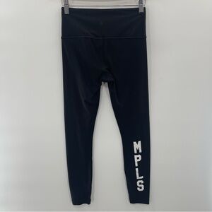 Athleta Black “MPLS” Minneapolis Leggings Tights Size XS